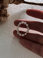 Mini Bean Pearl Ring