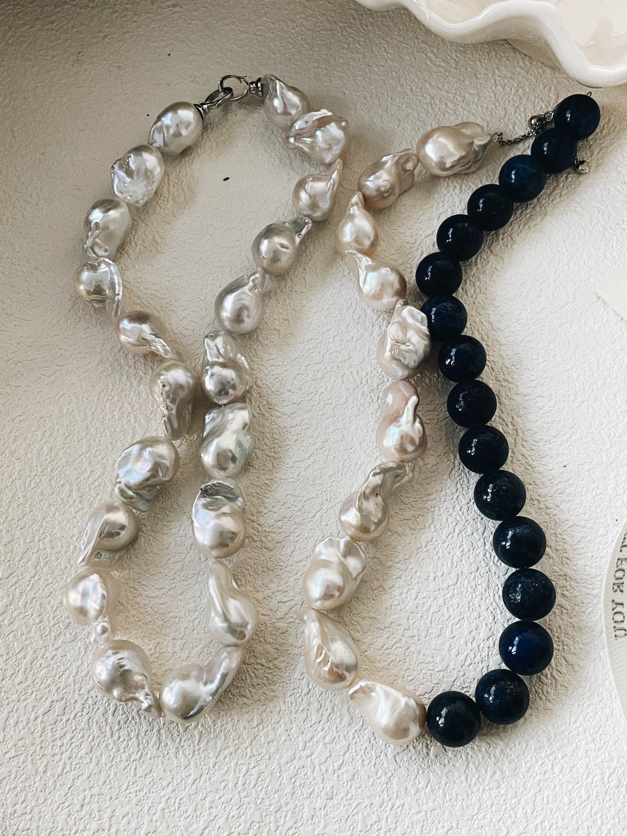 Baroque Large Pearl Necklace